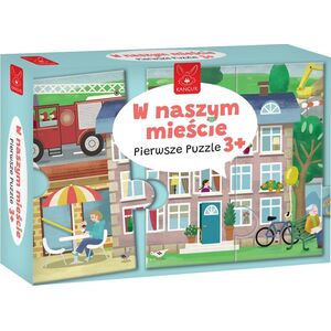 Kangur Pierwsze puzzle. W naszym mieście Kangur 13459708 5905723440698