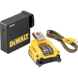 Dewalt adapter + zasilacz 100 w, 5a, 18/54 v 13486003 5054905302313