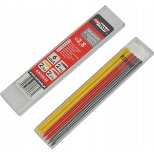 AWTools AW WKŁADY WYMIENNE KOLOROWE DO OŁÓWKA AUTOMATYCZNEGO kpl. 6szt. 13489872 5903678613679