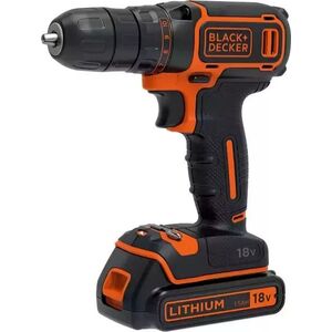 Wiertarka Black+Decker BLACK+DECKER WKRĘTARKA 18V BDCDC18 1x1,5Ah 13493482 5035048645444