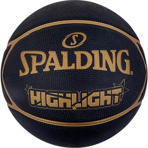Spalding Spalding Highlight Ball 84355Z Czarne 7 13499174 689344405414
