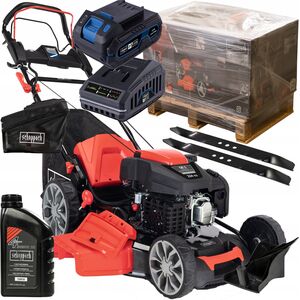 Kosiarka spalinowa Scheppach Kosiarka spalinowa Scheppach MS225-56E elektrostart + olej + nóż 13523389 4046664228240