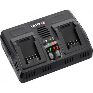 Yato YATO ŁADOWARKA INTELIGENTNA PODWÓJNA 18V (2,4-4,5A) 13578055 5906083097805