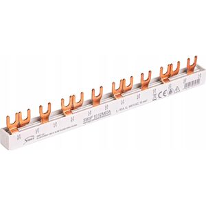Simet SZYNA PRĄDOWA ŁĄCZENIOWA - WIDEŁKOWA 3-FAZ 63A 16 MOD. PRZEKRÓJ 10MM2 SW3F 10 12M63A 81992006 13579444 5907813234668