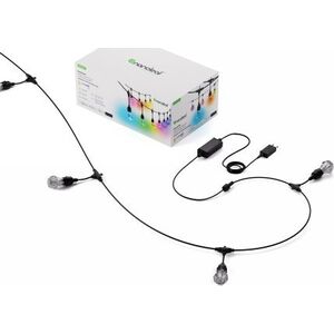Nanoleaf Nanoleaf Essentials Smart Multicolour Outdoor String Light Starter Kit - wielokolorowe lampki zewnętrzne 30 m, 55 Lm/żarówka, 27 W 2700 K-6500 K, kontroler w zestawie (technologia Matter) 13671934 4897105338406