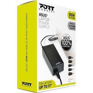 Zasilacz do laptopa Port Designs Port POWER SUPPLY 65 W- ASUS - EU 13672557 3567042030077