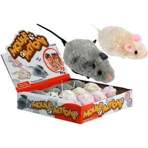 LeanToys Mysz Nakręcana Myszka Jeździ Rusza Ogonem 13674387 5902808153931