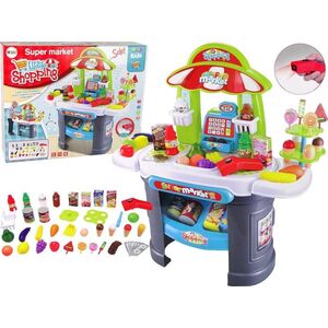 LeanToys Zestaw Supermarket Skaner Artykuły Spożywcze Dla Dzieci 13674419 5904665998939