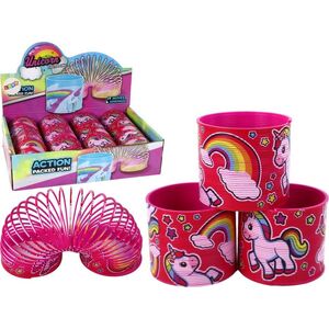 LeanToys Kultowa Sprężyna Różowa Jednorożec Relaksacyjna 6CM 13675506 5905884452257