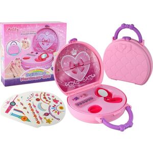 LeanToys Zestaw Piękności Walizka Z Akcesoriami Pierścionki Tatuaże 13675575 5905884454978