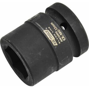 AWTools AWTOOLS NASADKA UDAROWA SZEŚCIOKĄTNA 1"  KRÓTKA 32mm BLACK LINE 13683724 5903678619831