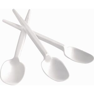 Office Products Łyżeczka plastikowa Office Products 12cm biała (100) 13720701 5901503669013