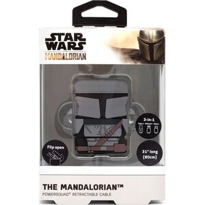 Triton Thumbs Up PowerSquad The Mandalorian kabel USB 0,6 m USB A USB C/Micro-USB B/Lightning Czarny, Szary 13769503 5060613319024