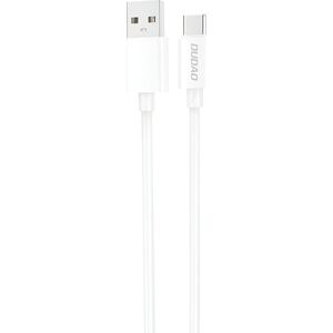 Kabel USB Dudao USB-A - USB-C 1 m Biały (6976625331758) 13804602 6976625331758