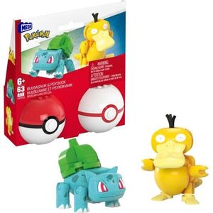 Mattel Mega Pokemon Pokeball Bulbasaur i Psyduck HXP14 13824875 194735235742