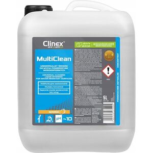 Clinex Uniwersalny środek CLINEX Multi Clean, do mycia powierzchni wodoodpornych, Mango, 5l 13828604 5907513275404