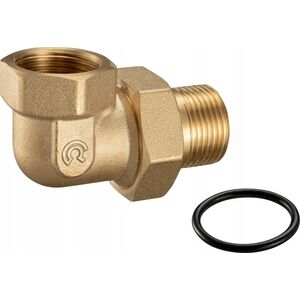 ARKAINSTALACJE Śrubunek mosiężny kątowy 1/2" Arka Calido CA/KG-9310-15-O z O-ringiem 13866842 5902557276615