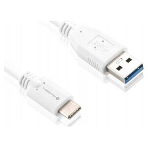 Kabel USB GoGEN Kabel USB Gogen A-C 1m 2.0 biały USBAC100MM01 13887317 8590393280247