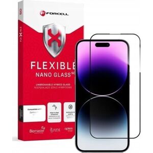 ForCell WYP Forcell Flexible 5D Szkło hybrydowe do iPhone 14 Pro Max (czarny) 13907156 5903396163012