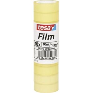 Tesa tesafilm® Standard, pack of 10, 15mm x 10m 13929630 4042448049681