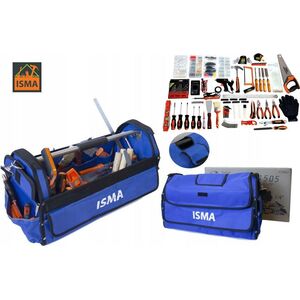 Zestaw narzędzi Isma ZESTAW NARZĘDZI 1505el.  W TORBIE TRANSPORTOWEJ /ISMA 13950045 4631142240892