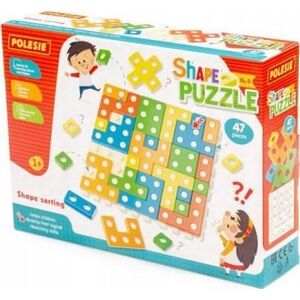 Polesie Polesie 95985 Zabawka edukacyjna "Ułóż puzzle" (47 elementów) w pudełku 13963417 4810344095985