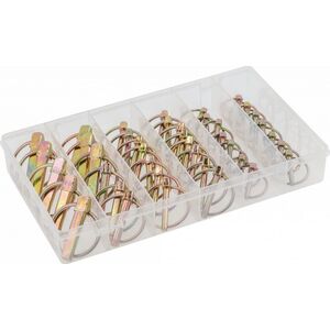Högert Technik HOGERT SET OF PIN PINS WITH RING 50 pcs. 13970439 5902801299148
