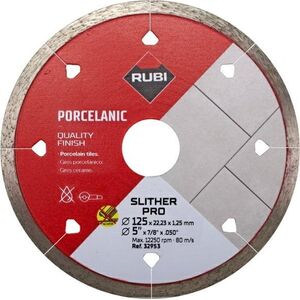 Rubi RUBI TARCZA DIAMENTOWA SLITHER BLADE 125 PRO 13984786 8413797329544