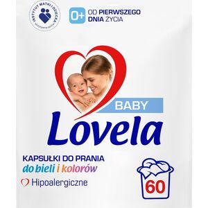 Osram Lovela dla dzieci hipoalergiczne kapsułki do prania bieli i kolorów 60 szt 13992591 5908252013913