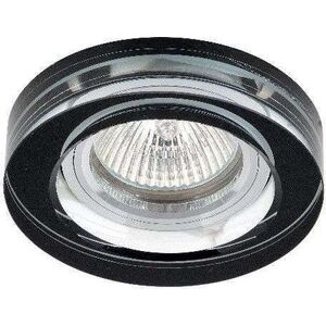 GREENLUX Faroform Crystal Black-R FF002011.0 oczko halogenowe MR16 1x50W GU5,3, transparentny/czarny 13997667 5903021603173