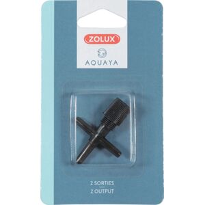 Zolux Zolux Zaworek, zawór plastikowy z regulacją przepływu 2 wyjściami 14052893 3336023342955