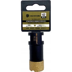 INDIAN PROFESSIONAL KORONA DIAMENTOWA M14  25mm WIERCENIE NA SUCHO /INDIAN PROFESSIONAL 14068641 5904844524584