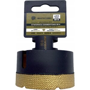 INDIAN PROFESSIONAL KORONA DIAMENTOWA M14  65mm WIERCENIE NA SUCHO /INDIAN PROFESSIONAL 14068648 5904844524652