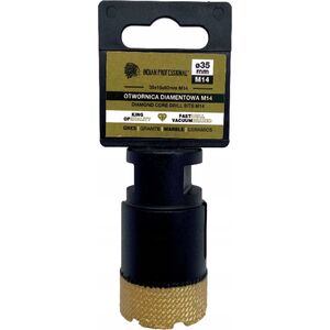 INDIAN PROFESSIONAL KORONA DIAMENTOWA M14  35mm WIERCENIE NA SUCHO /INDIAN PROFESSIONAL 14068649 5904844524614