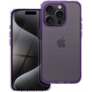 OEM Futerał MATRIX CLEAR do IPHONE 15 Pro jasnofioletowy 14073643 5903396323195