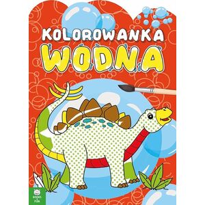 Books And Fun Książka Kolorowanka wodna Dinozaury Books and fun 14079411 9788382495584
