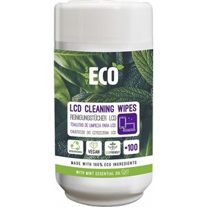 Ściereczki do czyszczenia ekranów SOYECO, Eco, wilgotne, 100 szt., mała tuba 14080031 5900488998125