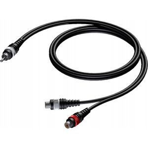 Kabel Procab Kabel PROCAB CAB727/0.25, RCA (M) do 2x RCA (F) (0,25m) 14081348 5414795001695
