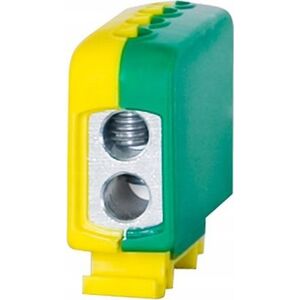 Simet Złączka szynowa gwintowa Simet 84703009 AL/CU ZGG2x35/2x35z-g żółto-zielona 14085836 5907813217838