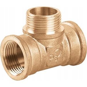 Perfexim Trójnik mosiądz WZW 1/2" wzmocniony PHA-313 G1/2 WZW PN16 [20/200] 14088946 5901880000485