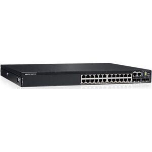 Switch Dell DELL N-Series N3224P-ON switch zarządzalny L2 Gigabit Ethernet (10/100/1000) Obsługa PoE 1U Czarny 14103043 5397184363478