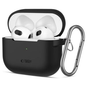 Tech-Protect TECH-PROTECT SILICONE HOOK APPLE AIRPODS 3 BLACK 14105126 5906302375073