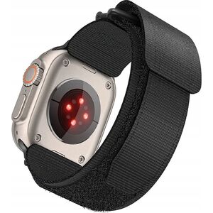 ForCell FORCELL F-DESIGN FA05 pasek nylonowy do APPLE Watch 38 / 40 / 41 mm czarny 14116729 5903396291531