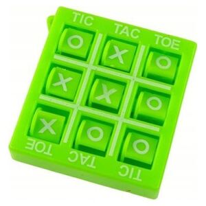 LeanToys Gra Kółko i Krzyżyk 4,5 cm Zielona 14132539 5905679075470