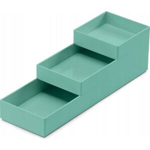 Moxom Zestaw pojemników MOXOM Modular Tray, 250x80x55mm, 3 szt., turkusowy 14133436 5902541600648