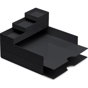 Moxom Zestaw pojemników MOXOM Modular Desk Set, 320x260x60mm, 5 szt., czarny 14133446 5902541620622