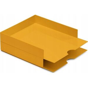 Moxom Zestaw pojemników MOXOM Modular Letter Tray, 320x260x60mm, 2 szt., żółty 14133447 5902541620035