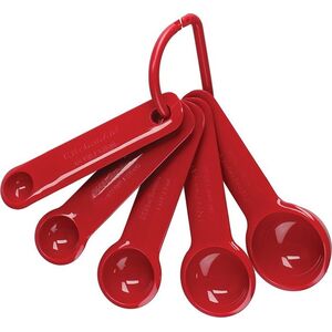 KitchenAid KitchenAid miarki kuchenne spoons 5 szt Empire Red 14164674 5057982066925