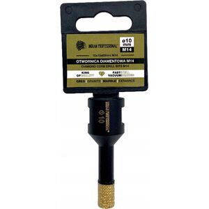 Montolit KORONA DIAMENTOWA M14  10mm WIERCENIE NA SUCHO /INDIAN PROFESSIONAL 14175091 5904844524539