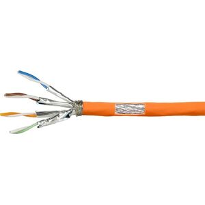 LogiLink Logilink Verlegekabel S/FTP Cat7 AWG23 1000MHz orange 200,0m 14214171 4052792059687